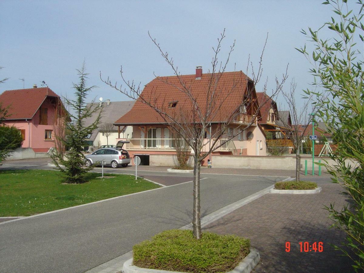 Venez loger chez l'habitant au centre de l'Alsace, à côté d'Europa Park ! Hotel Marckolsheim Exterior foto