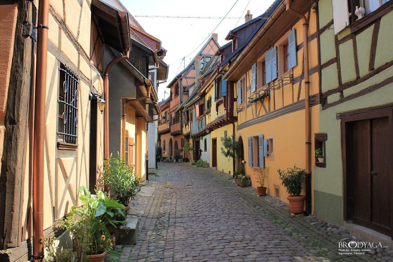 Venez loger chez l'habitant au centre de l'Alsace, à côté d'Europa Park ! Hotel Marckolsheim Exterior foto
