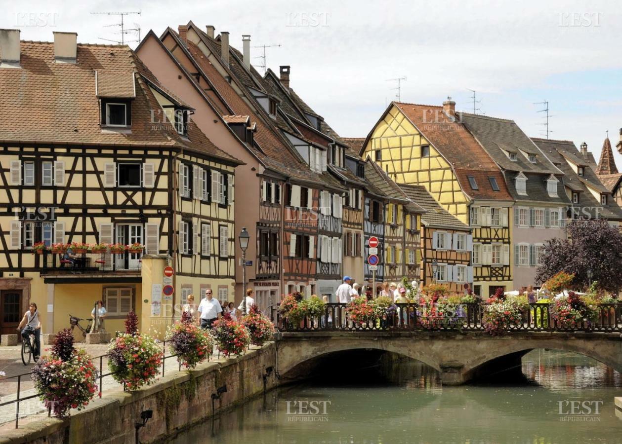 Venez loger chez l'habitant au centre de l'Alsace, à côté d'Europa Park ! Hotel Marckolsheim Exterior foto